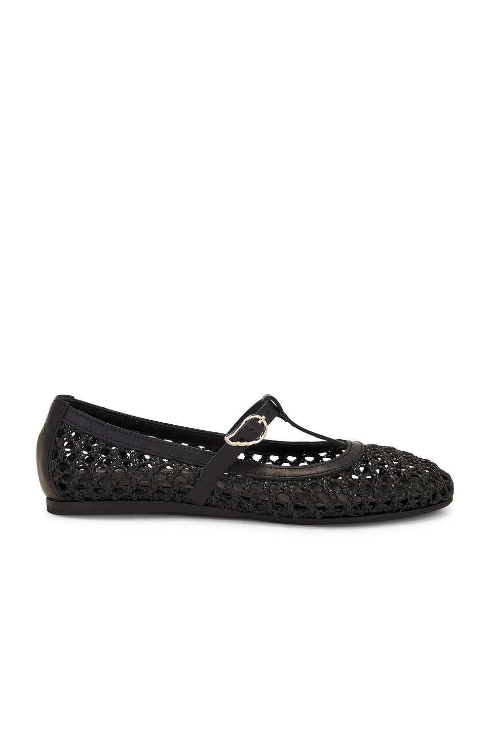 Image 1 of Ancient Greek Sandals Aerati Ballet Flat in Black