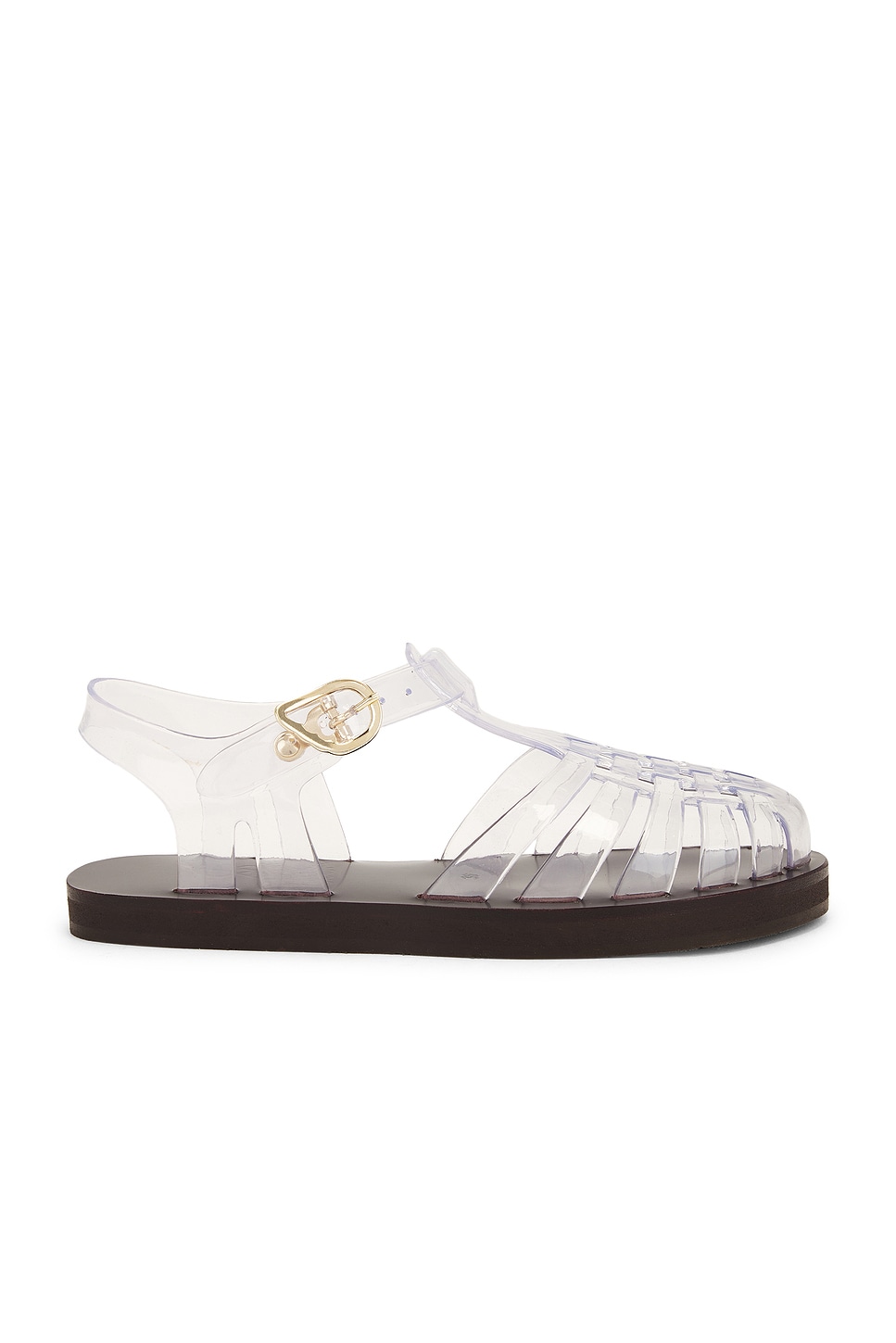 Shop Ancient Greek Sandals Homeria Jelly Sandal In Clear