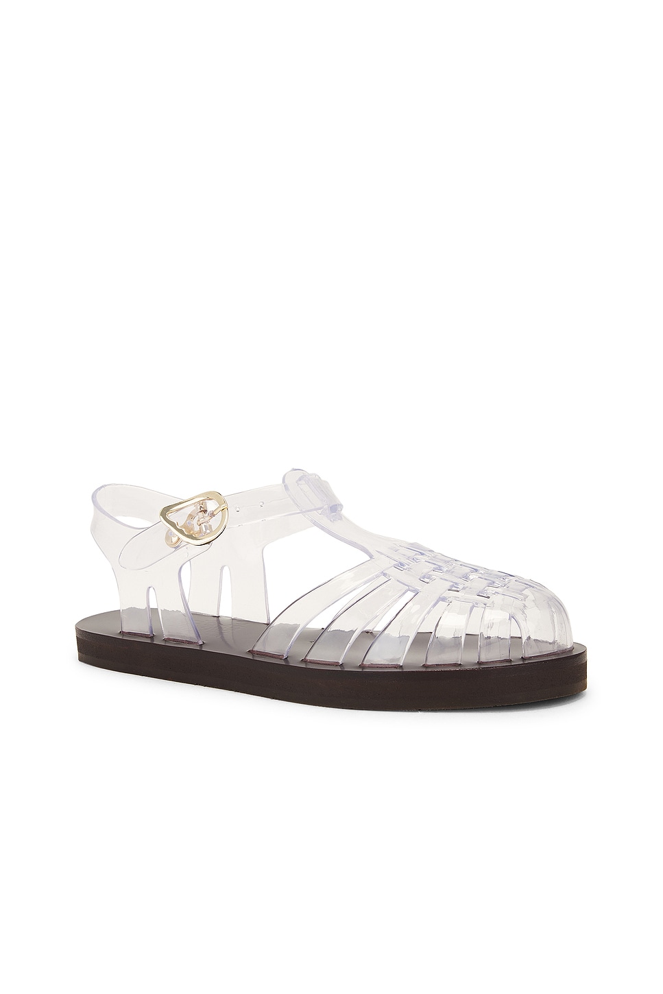 Shop Ancient Greek Sandals Homeria Jelly Sandal In Clear