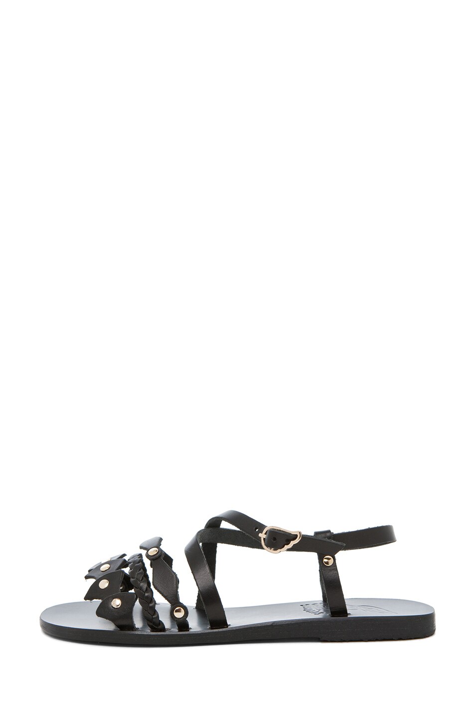 Image 1 of Ancient Greek Sandals Lysistrate in Black