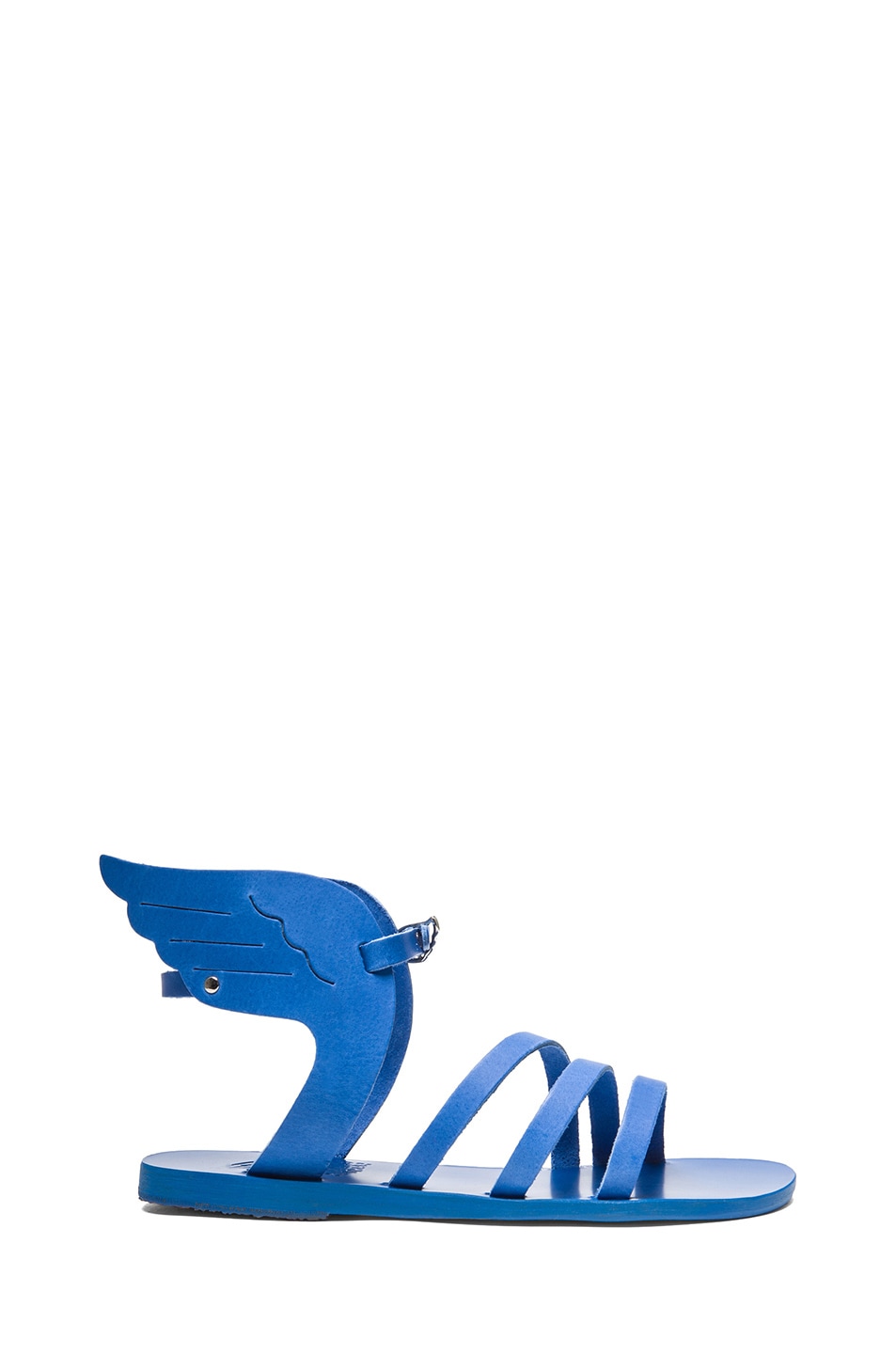 Image 1 of Ancient Greek Sandals Ikaria Calfskin Leather Sandals in Blue