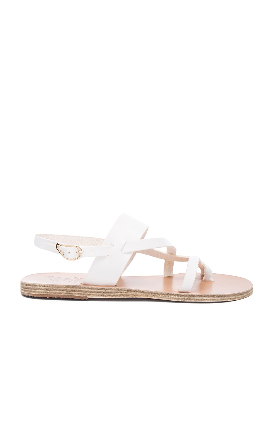 Image 1 of Ancient Greek Sandals Alethea Leather Sandals in White