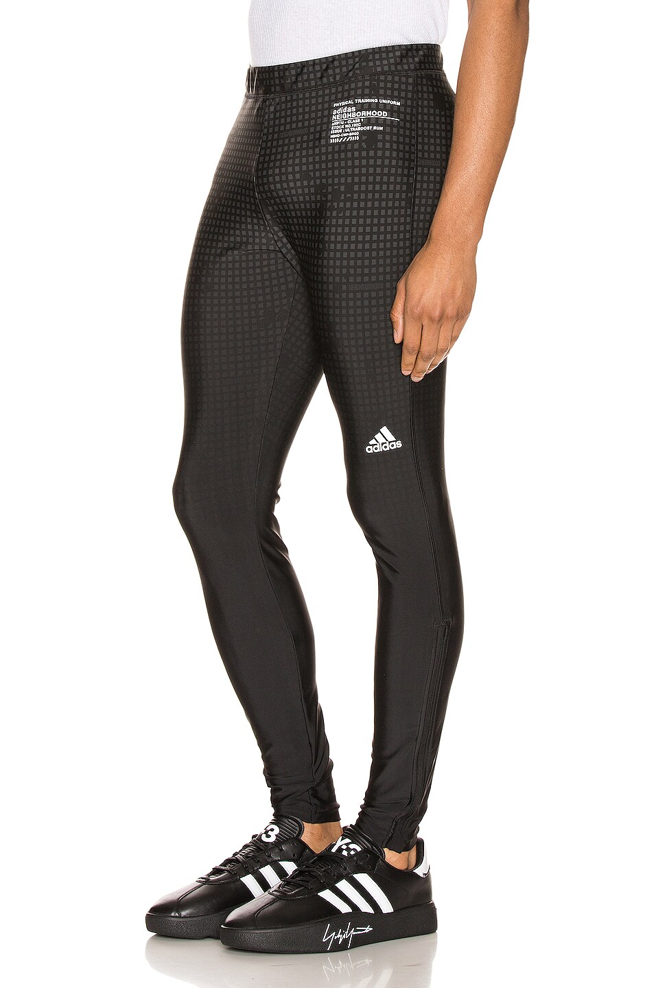 Image 1 of adidas Neighborhood Compression Tights in Black