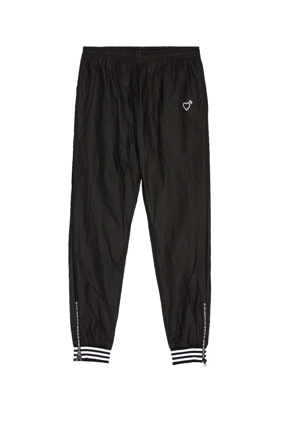 Image 1 of adidas x HUMAN MADE Tyvek Track Pants in Black