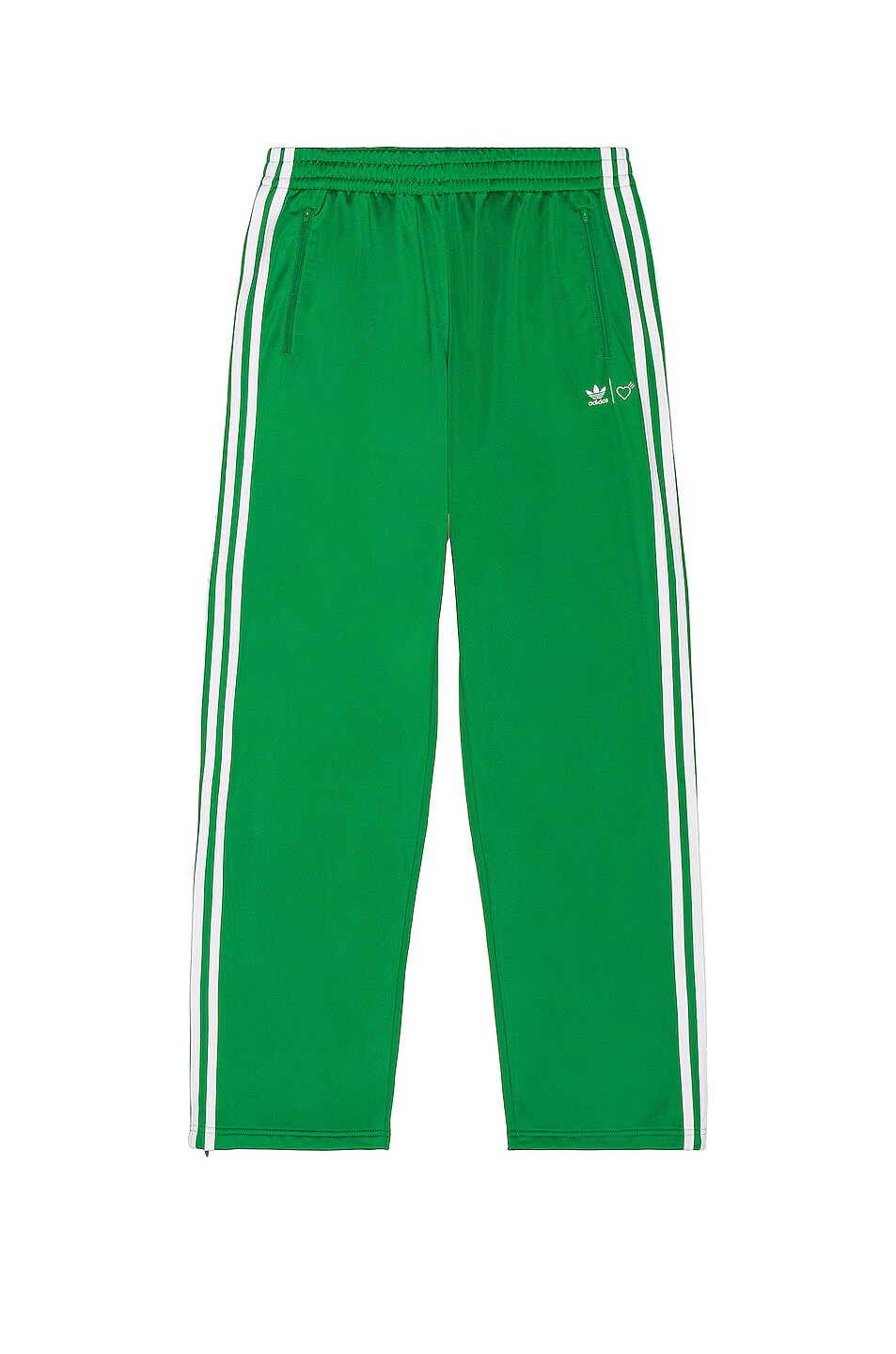 Image 1 of adidas x HUMAN MADE Track Pant Firebird in Green