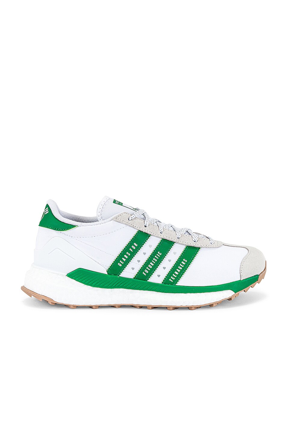Image 1 of adidas x HUMAN MADE Country Free Hiker in Green