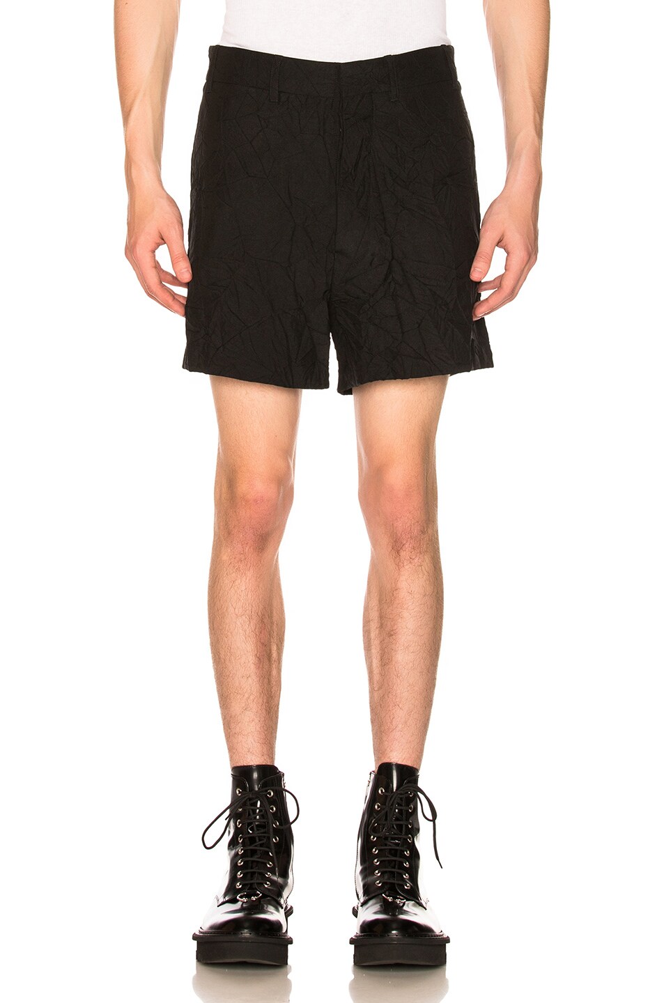 Image 1 of Ann Demeulemeester Shorts in Black
