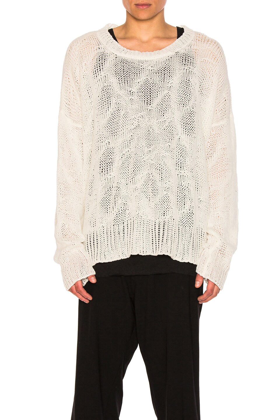 Image 1 of Ann Demeulemeester Sweater in Off White