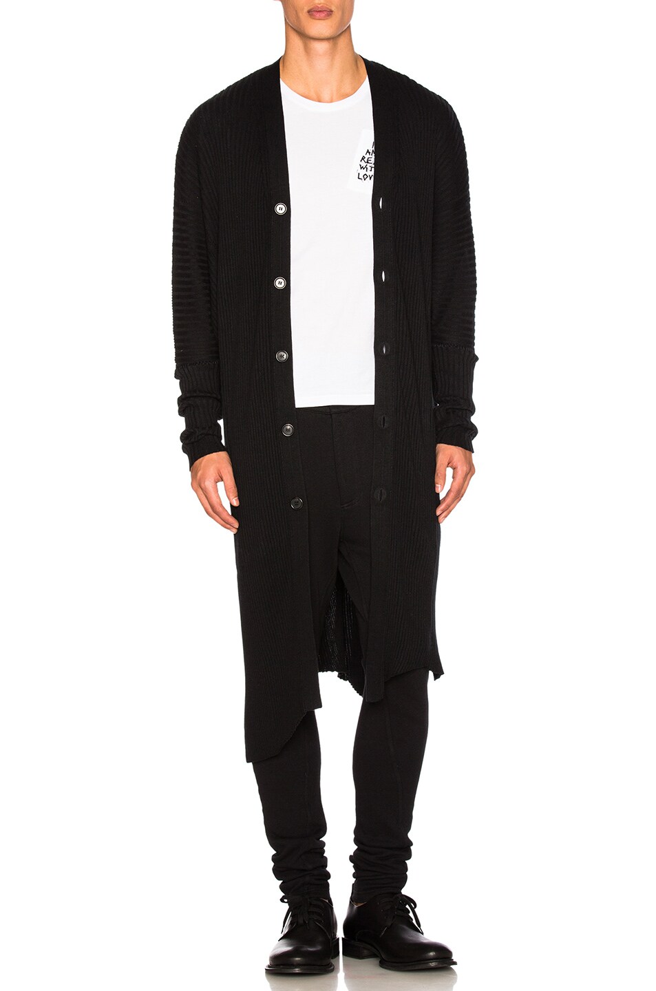 Image 1 of Ann Demeulemeester Cardigan in Black