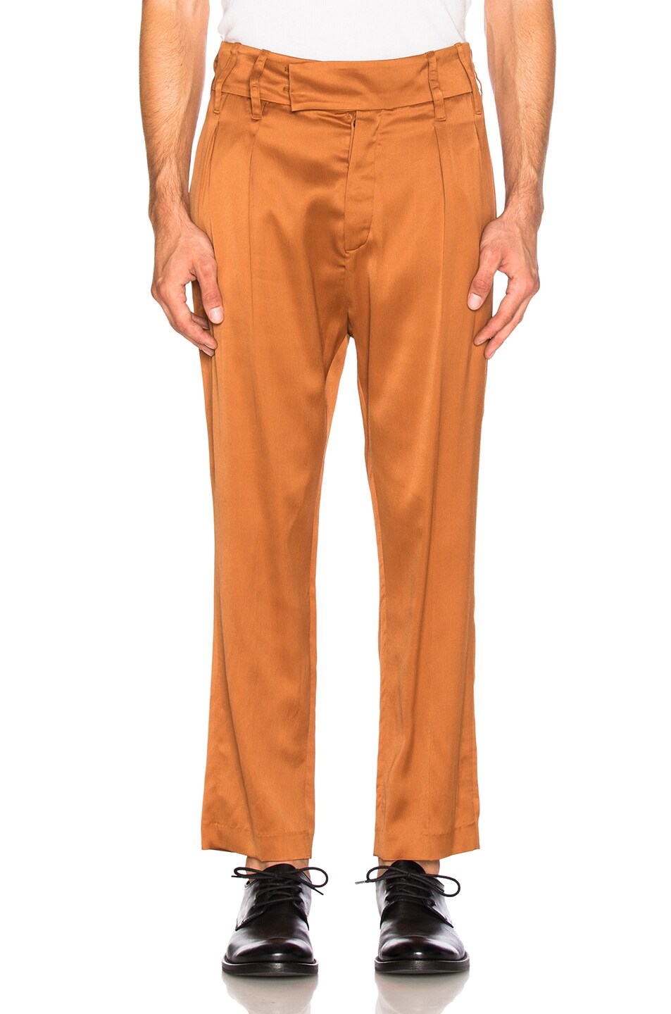 Image 1 of Ann Demeulemeester Trousers in Rust