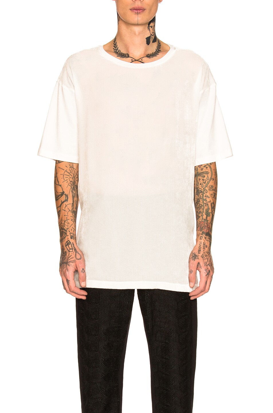 Image 1 of Ann Demeulemeester Tee in Off White