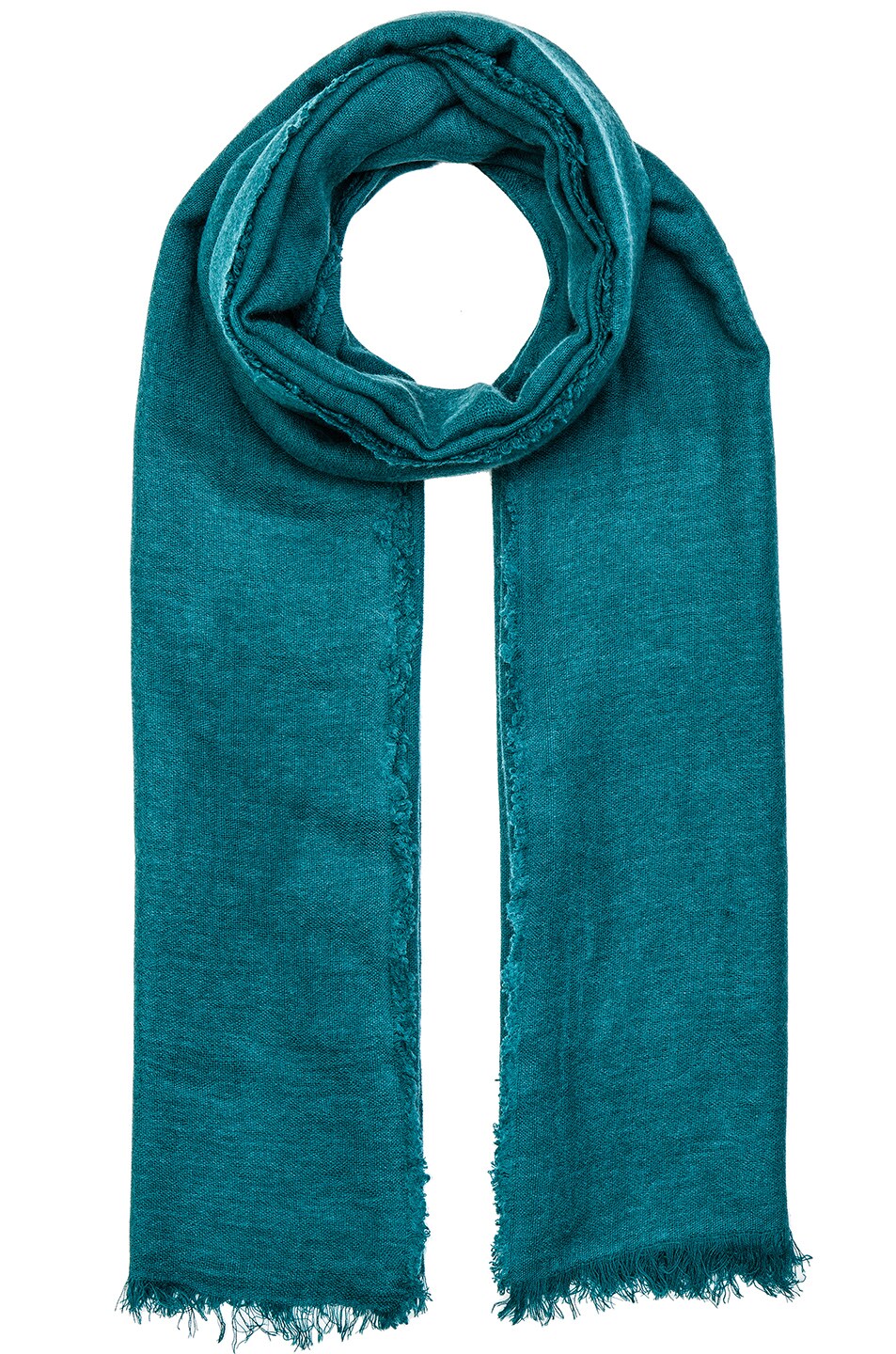 Image 1 of Ann Demeulemeester Cashmere Scarf in Turquoise
