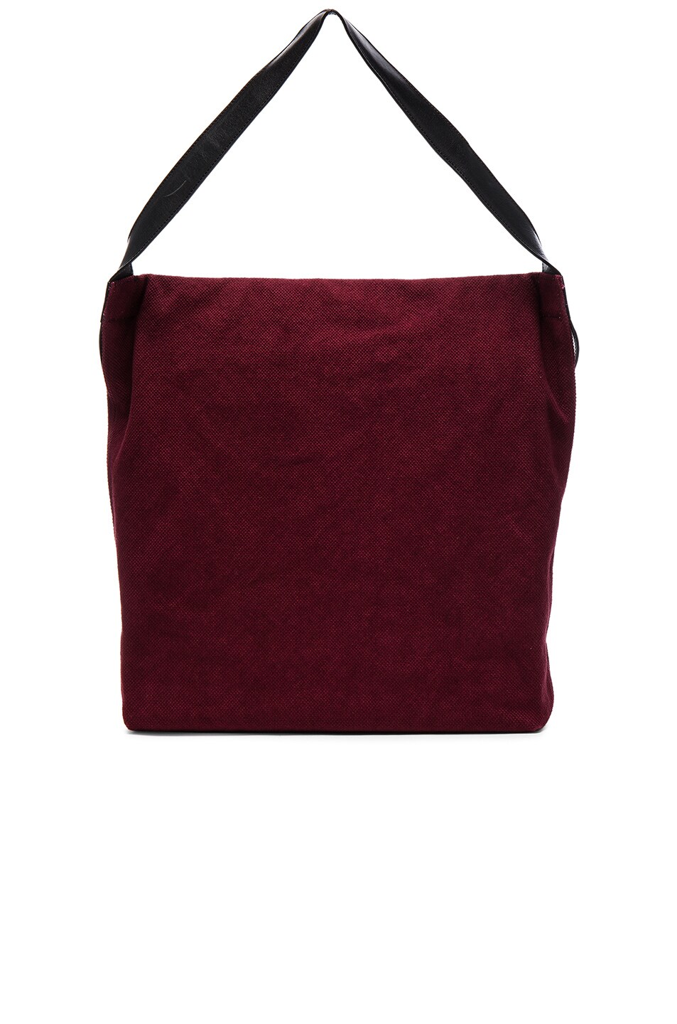Image 1 of Ann Demeulemeester Tote Bag in Black & Bordeaux