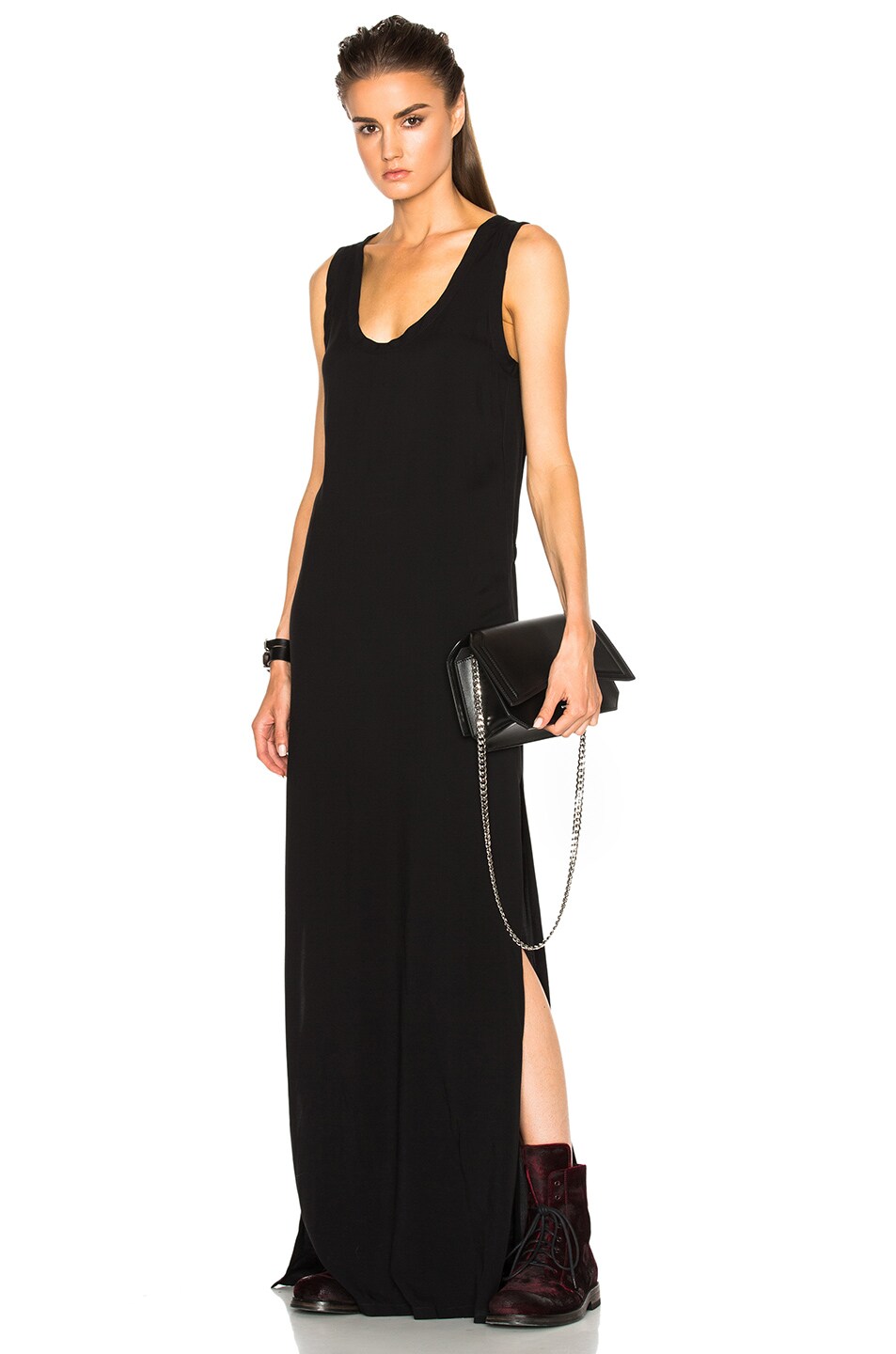Image 1 of Ann Demeulemeester Maxi Dress in Black