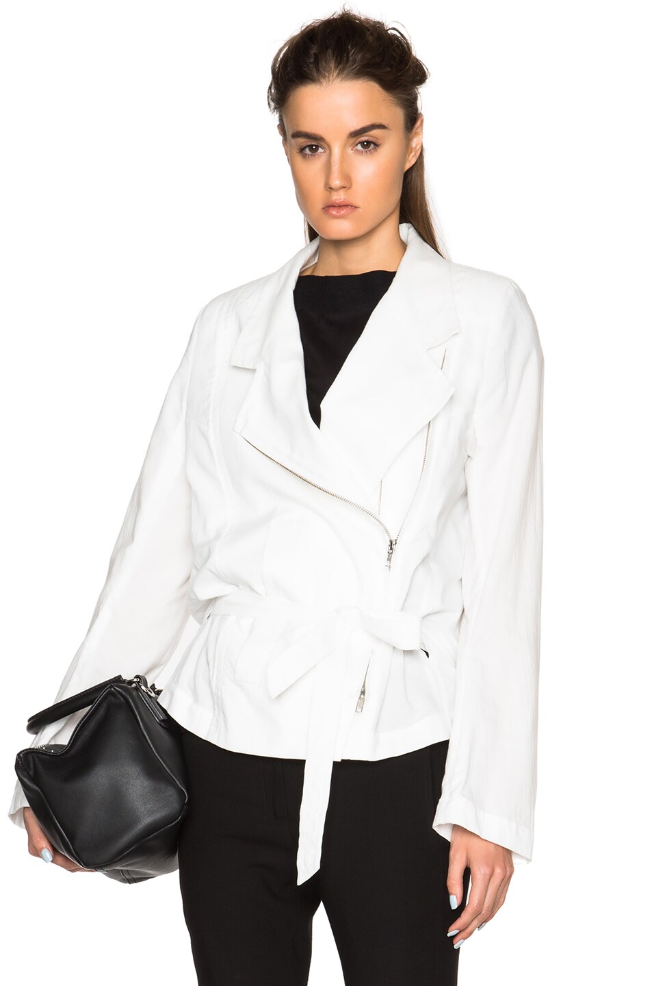 Image 1 of Ann Demeulemeester Oversized Blazer in Off White