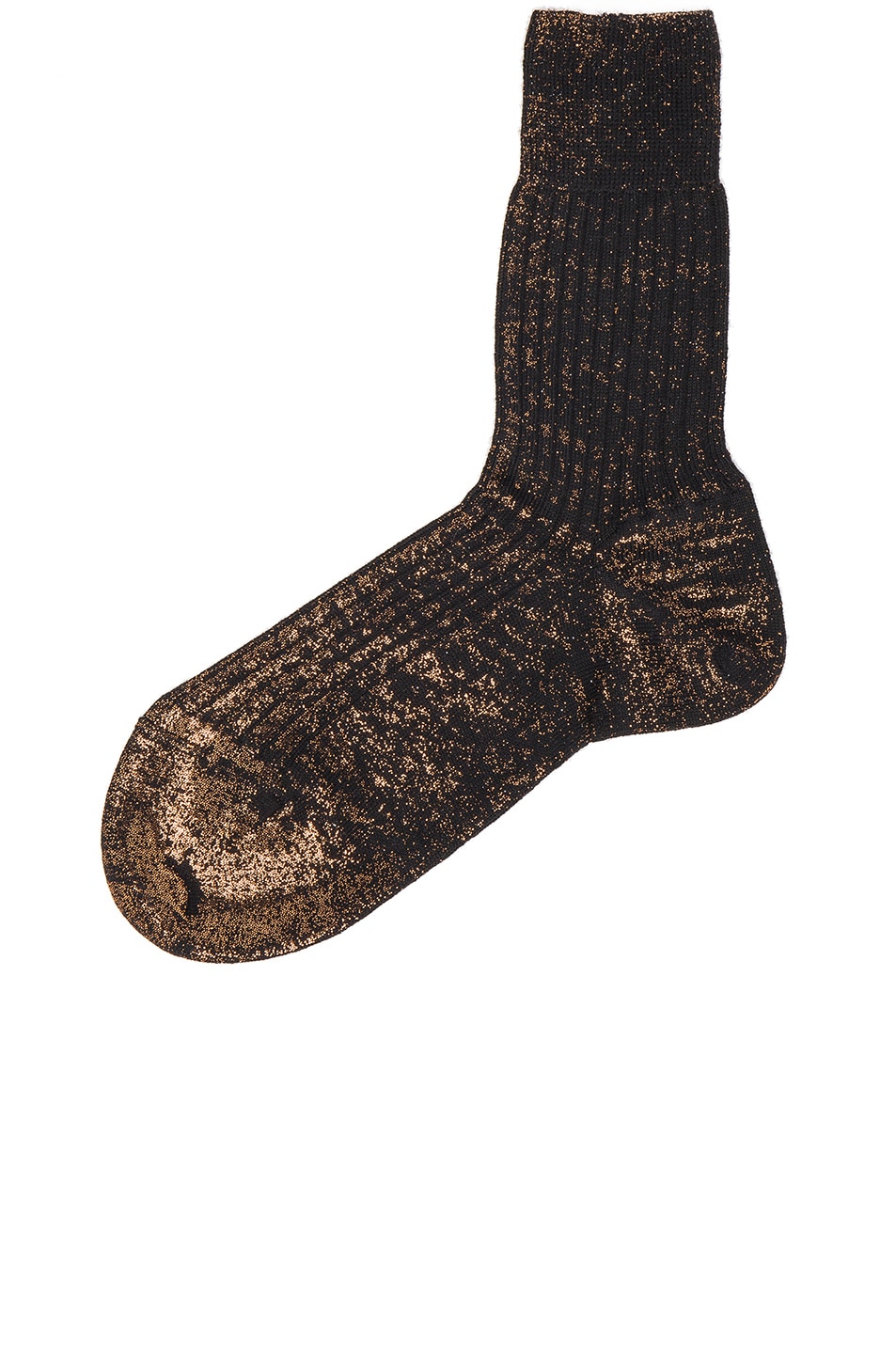 Image 1 of Ann Demeulemeester Socks in Black & Lamina