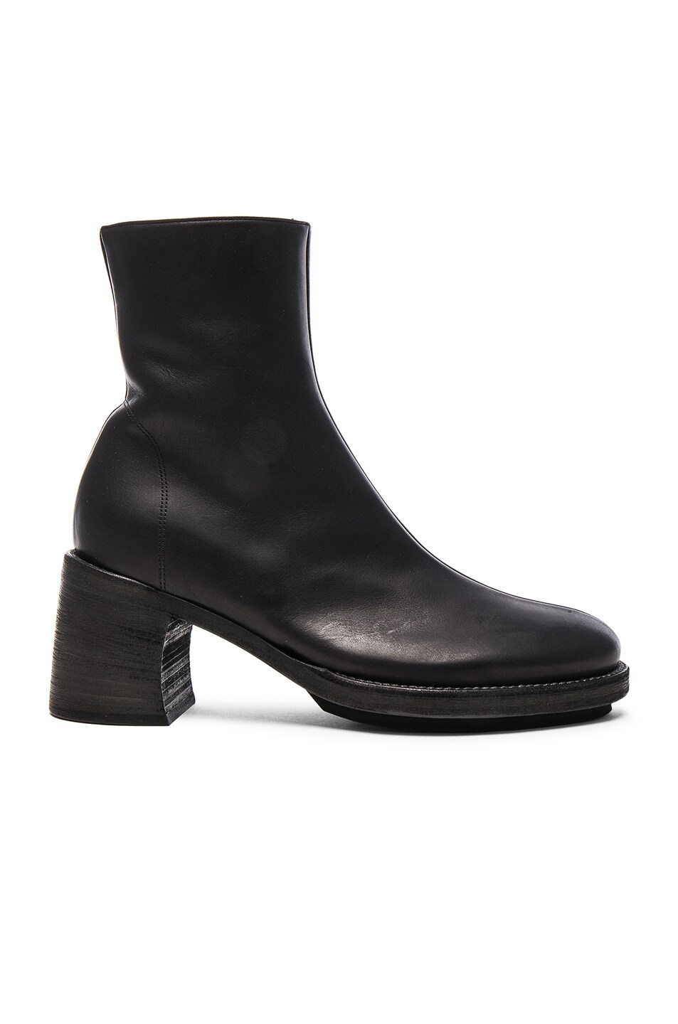 Image 1 of Ann Demeulemeester Leather Boots in Black