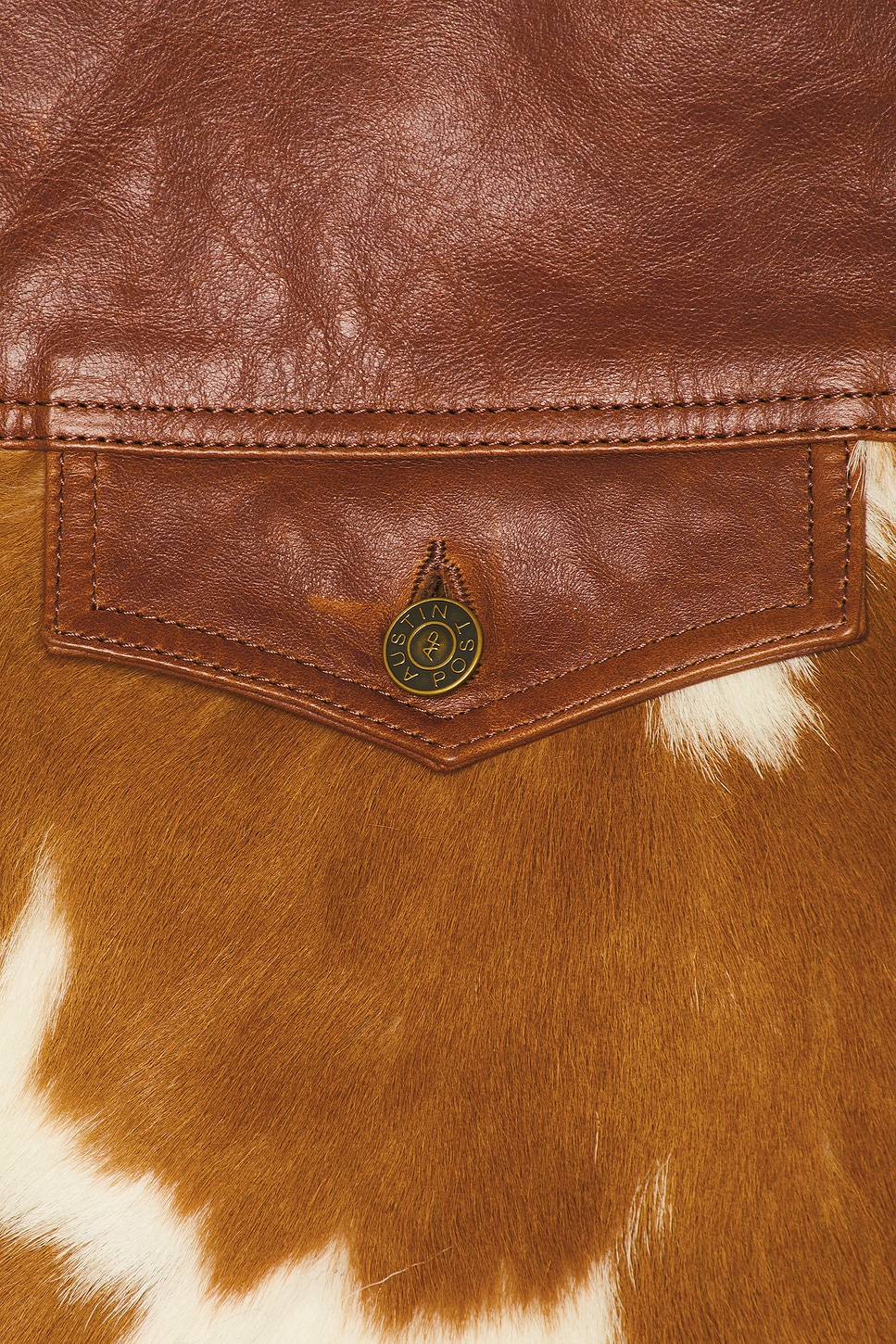 Austin Post Leather Trucker Jacket | Thumbnail 10 Austin Post Leather Trucker Jacket | Thumbnail 10