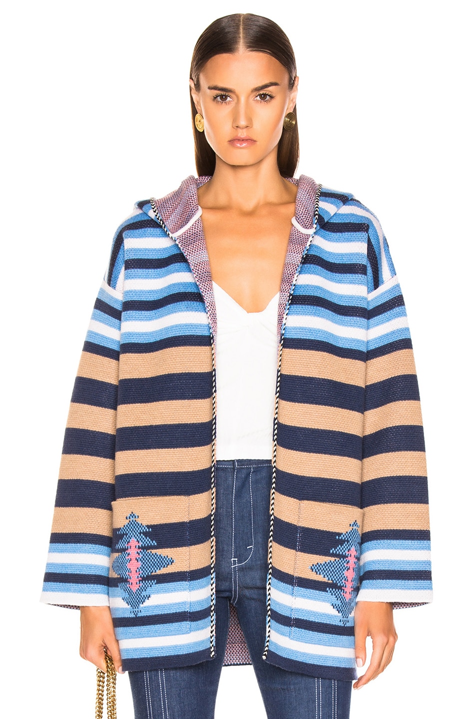 Image 1 of ALANUI Stripes Sweater in Lapponia
