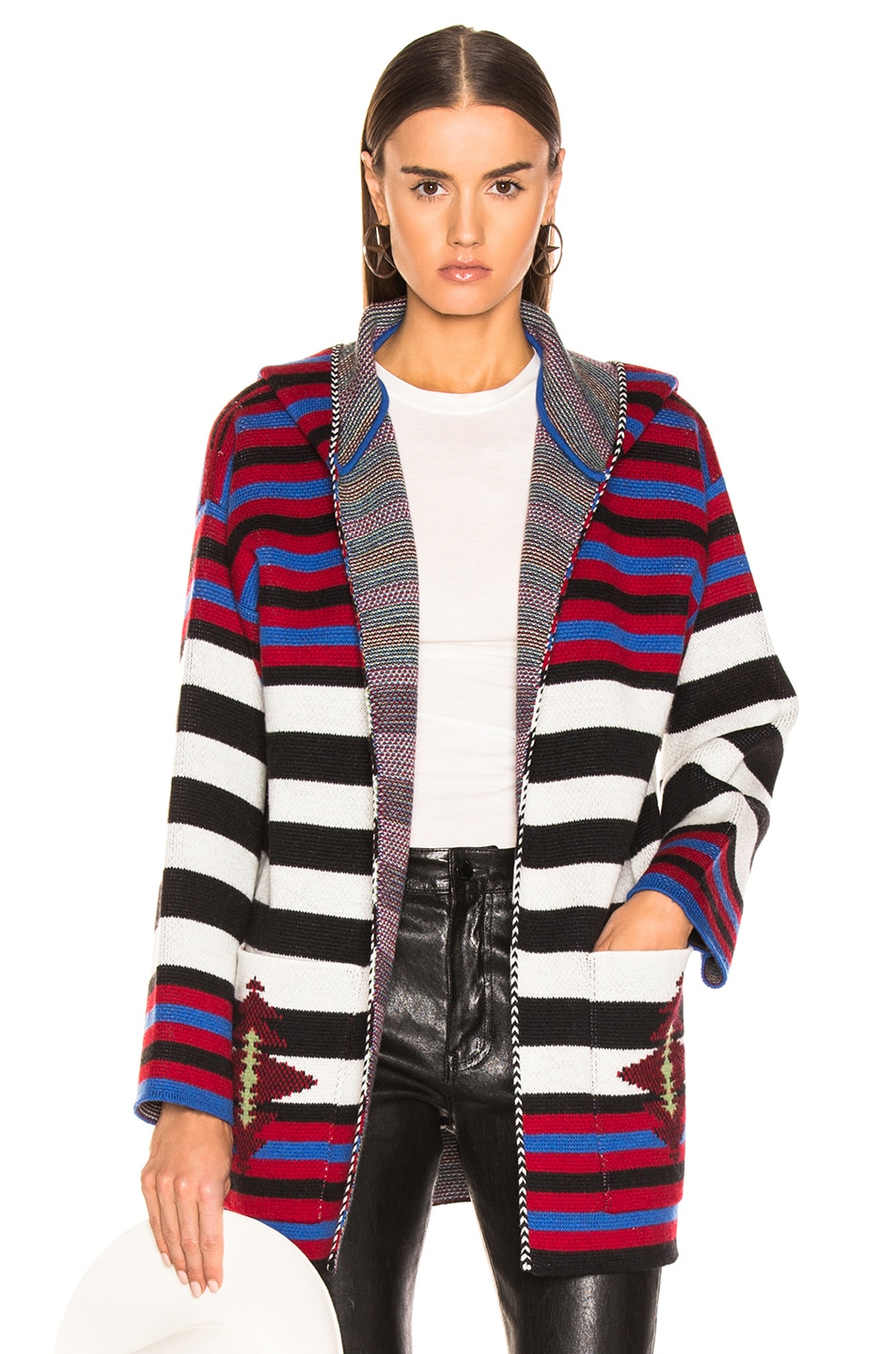 Image 1 of ALANUI Stripes Sweater in Multicolor