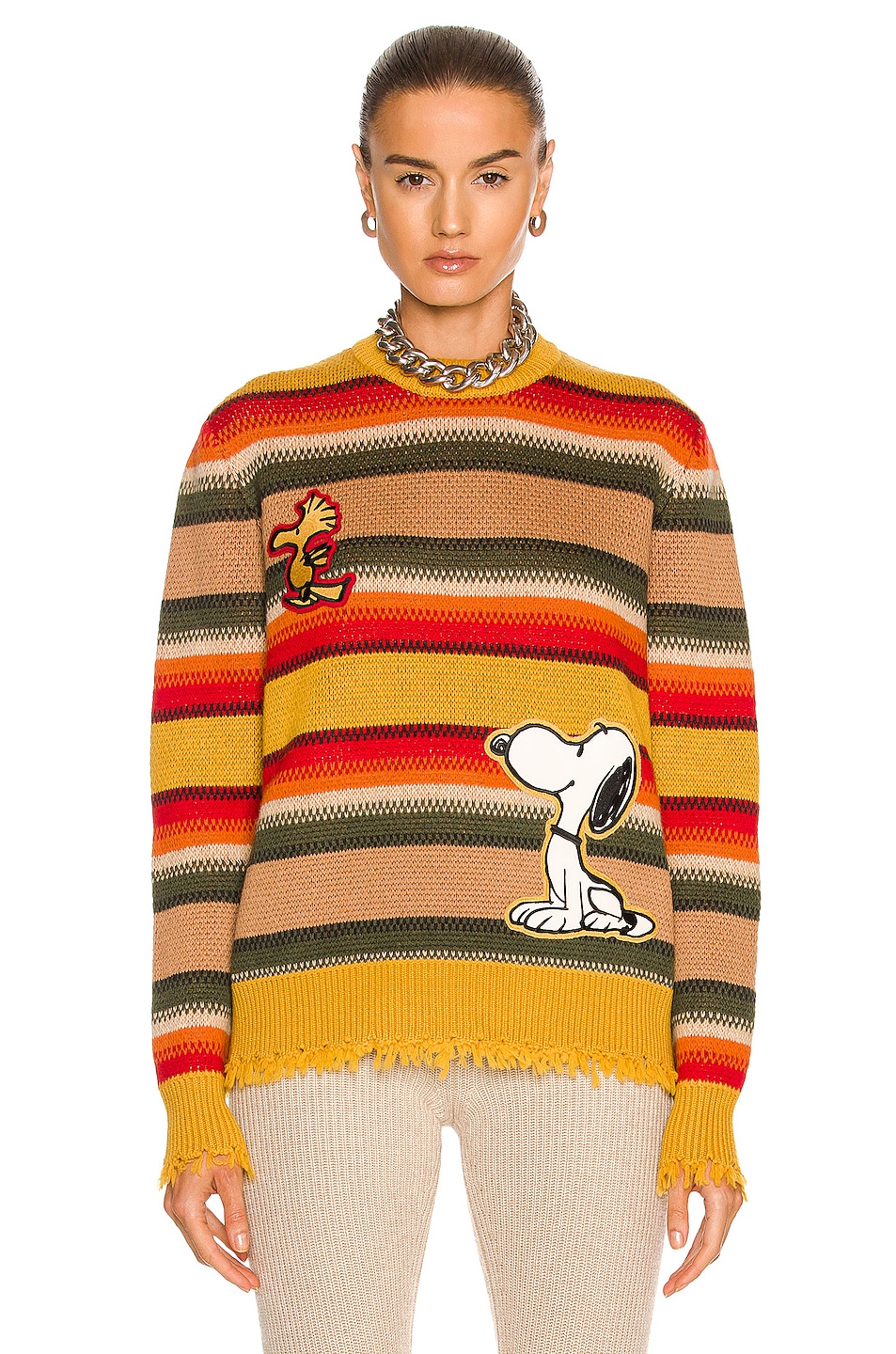 Image 1 of ALANUI The Peanuts Gauchos Sweater in Multicolor