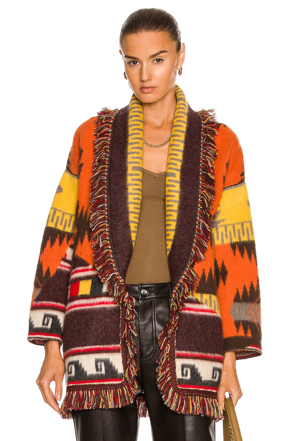 Image 1 of ALANUI Icon Over The Andes Cardigan in Multicolor