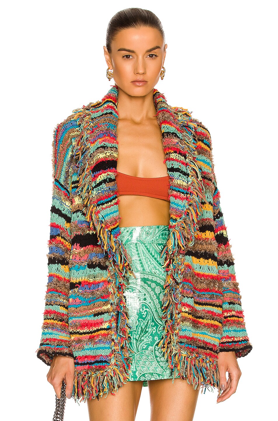 Image 1 of ALANUI Over The Rainbow Icon Cardigan in Multicolor