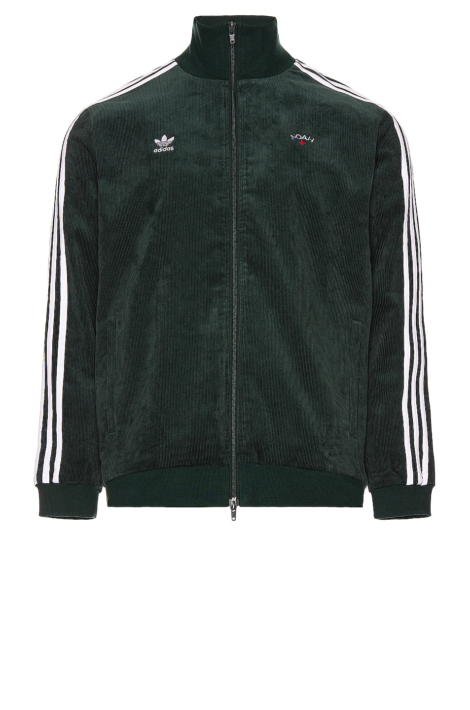 Image 1 of adidas x Noah Cord Track Top in Green Night
