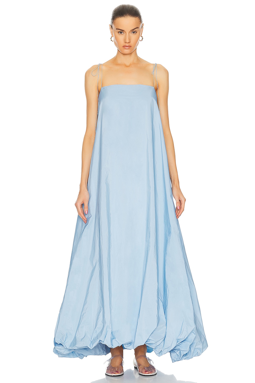 Image 1 of Anna October Louis Maxi Dress in baby blue