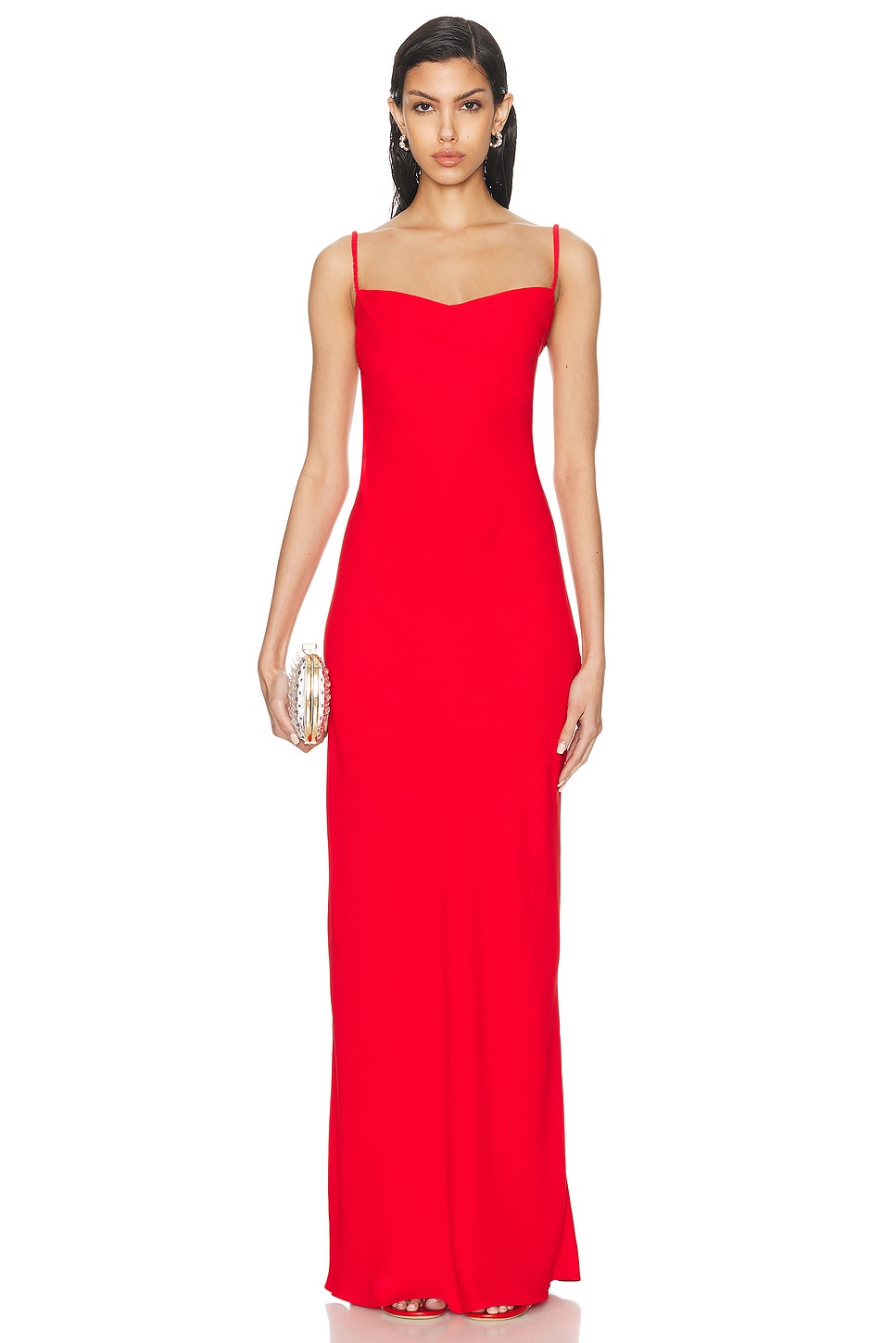 Yelena Maxi Dress in Red