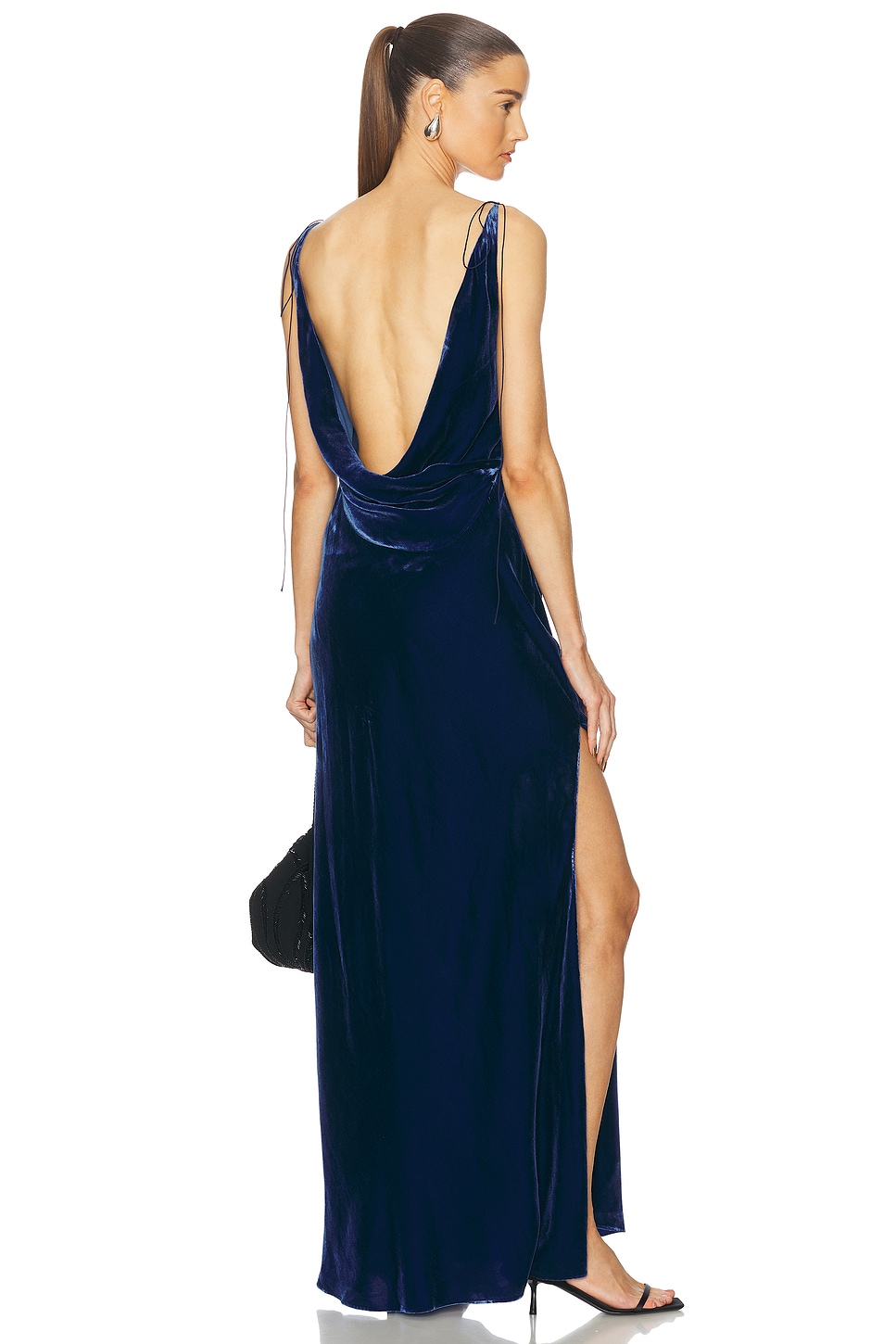 Jules Maxi Dress in Blue