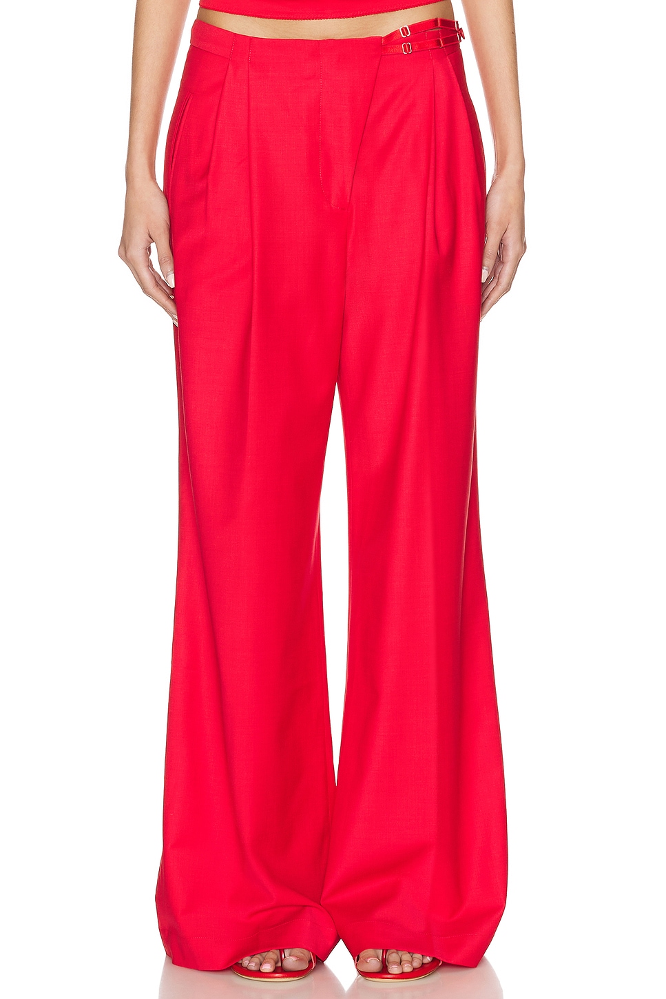 Image 1 of Anna October Noemie Pant in Red