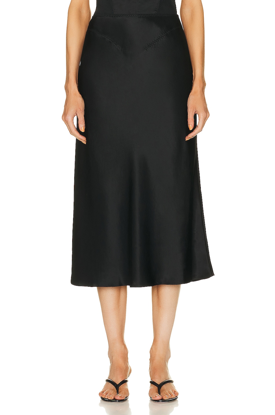 Image 1 of Anna October Augustine Maxi Skirt in black
