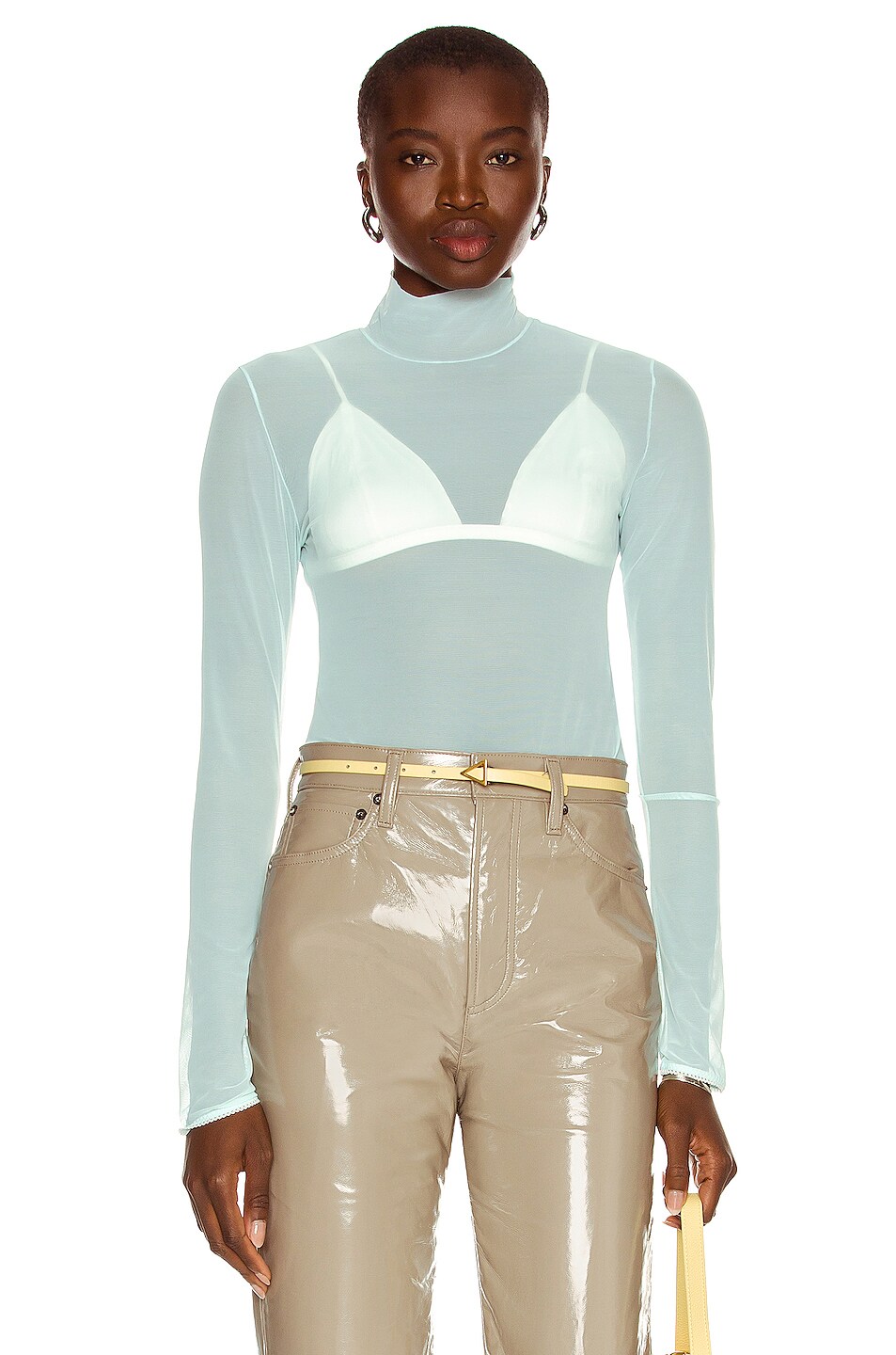 Image 1 of Anna October Dnipro Bodysuit in Mint