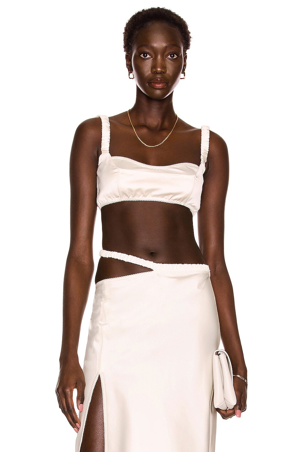 Image 1 of Anna October Bridal Arianna Top in Ivory