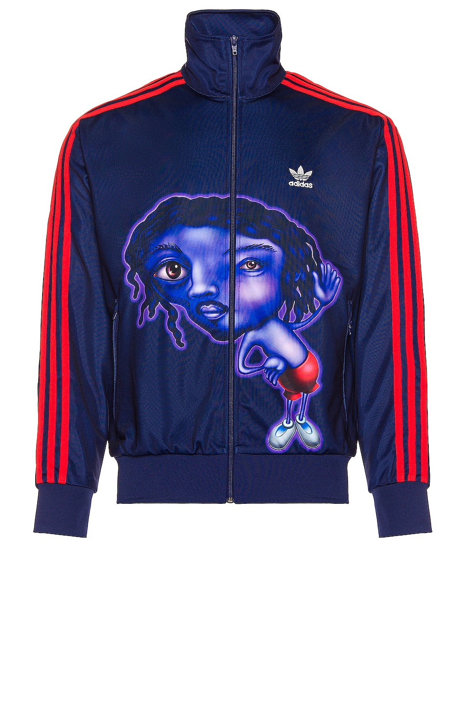 Image 1 of adidas x Kerwin Frost Track Top in Night Sky