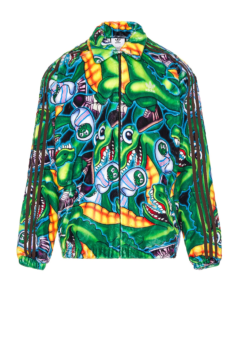 Image 1 of adidas x Kerwin Frost Jacket in Crocodile Print