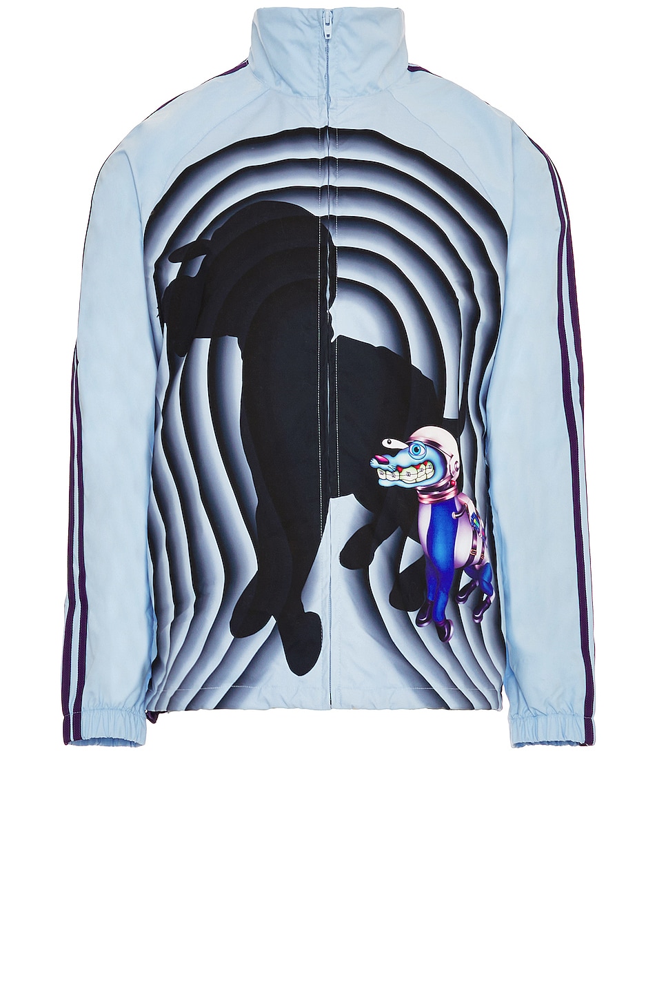Image 1 of adidas x Kerwin Frost adidas Originals x Kerwin Frost SD Track Top in Clear Sky