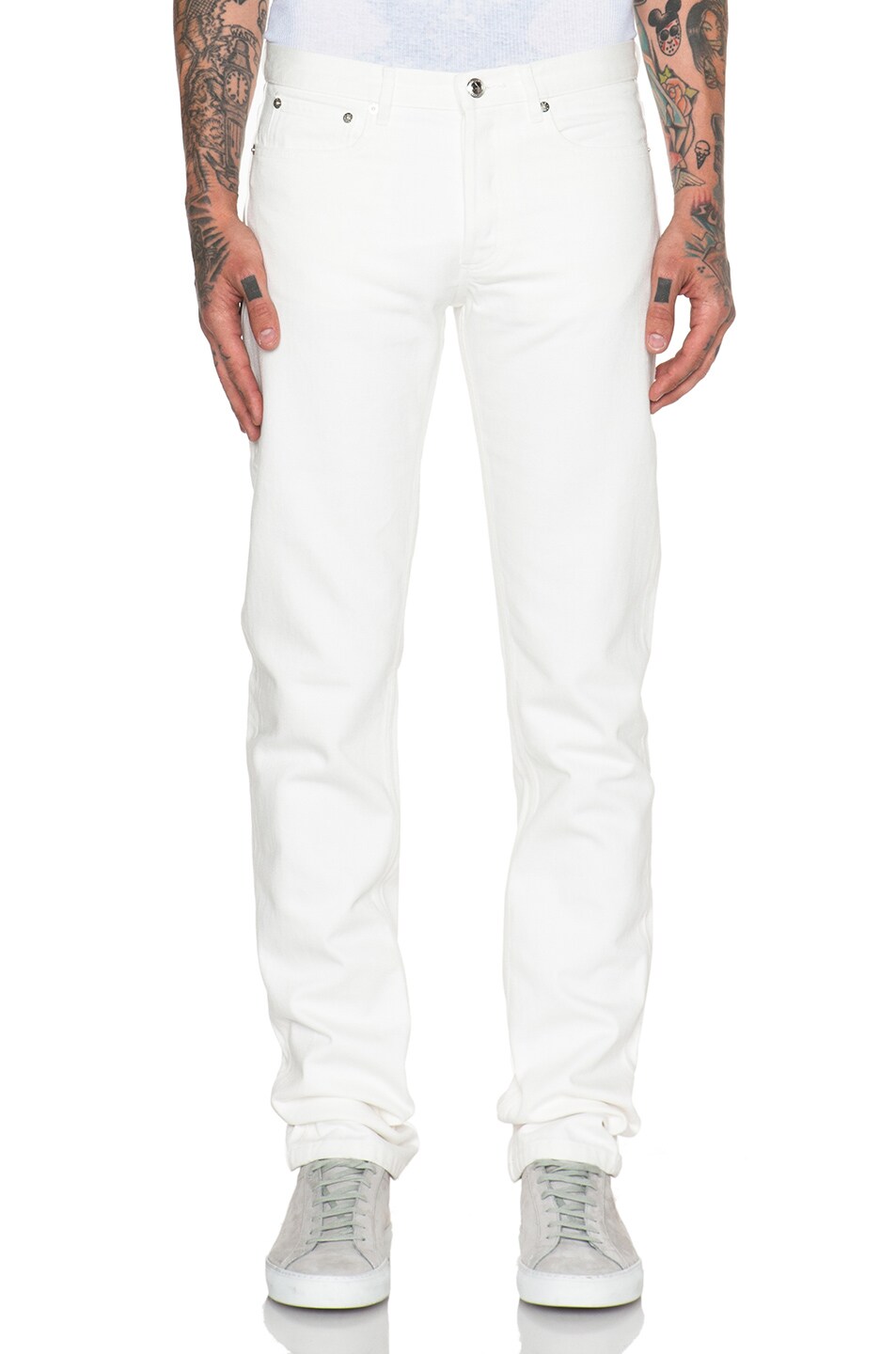 Image 1 of A.P.C. Petit Standard Jeans in White