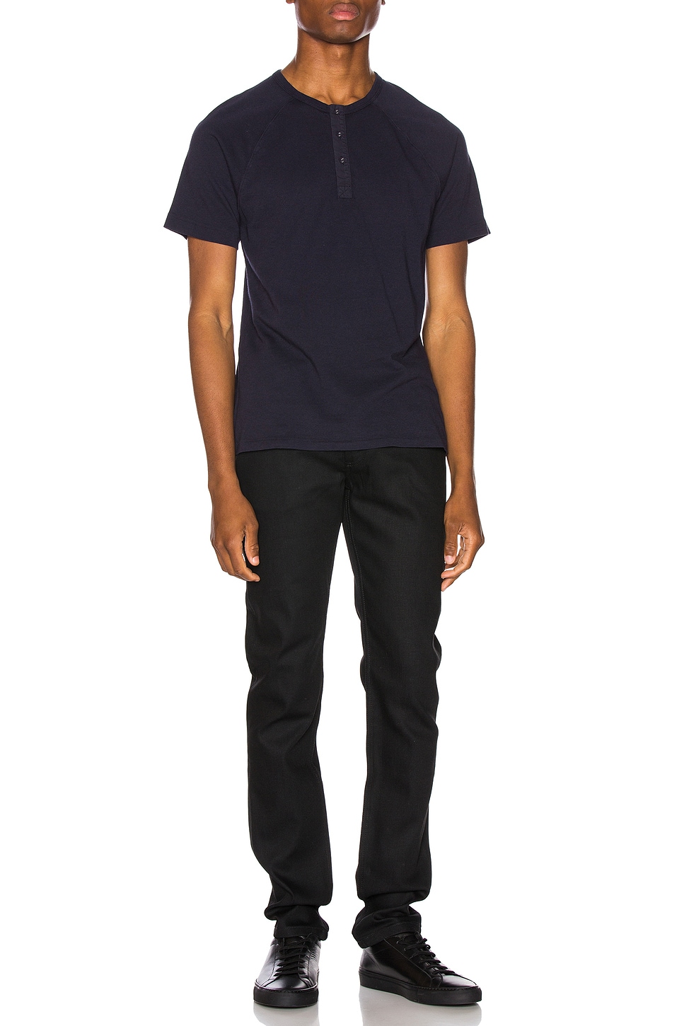 Image 1 of A.P.C. Petite Standard Straight Leg Jeans in Black