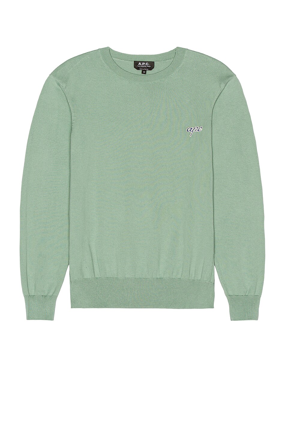 Image 1 of A.P.C. Otis Pullover in Grey Green