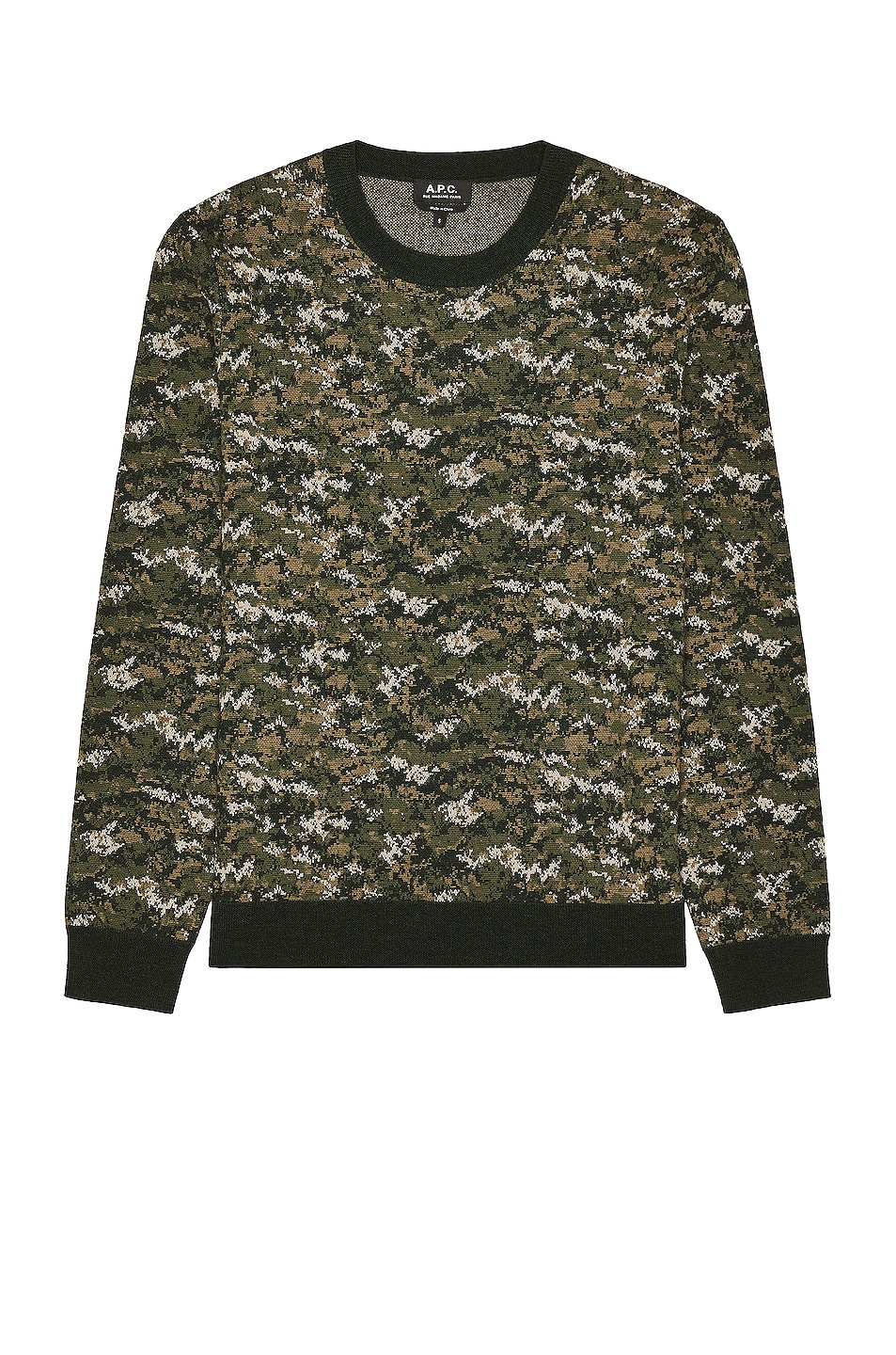 Image 1 of A.P.C. Pull Clement in Kaki
