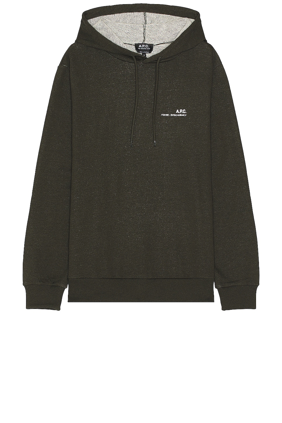 Image 1 of A.P.C. Hoodie in Khaki