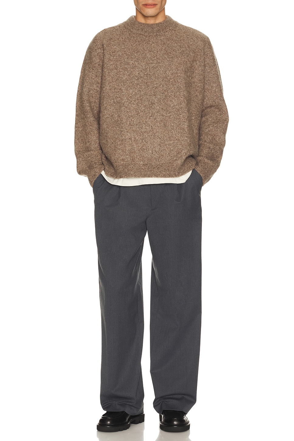 A.p.c. Dylan Pullover In Brown