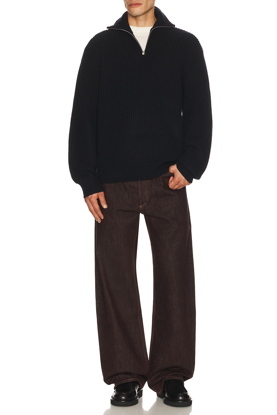 A.P.C. 다니엘 집업 스웨터
