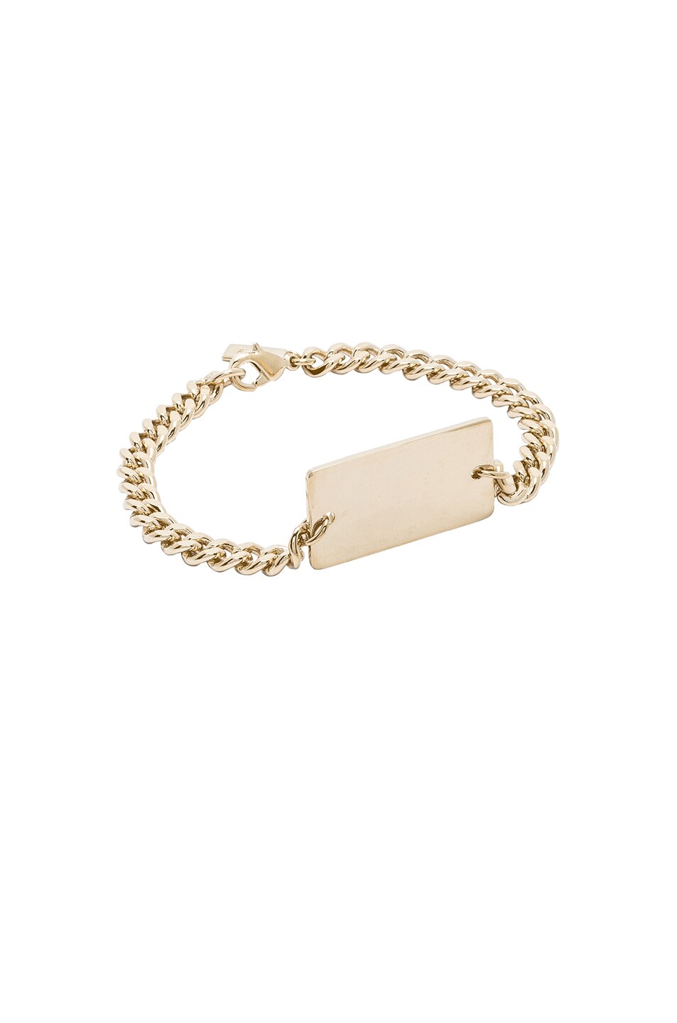 Image 1 of A.P.C. Lord Bracelet in Or Clair