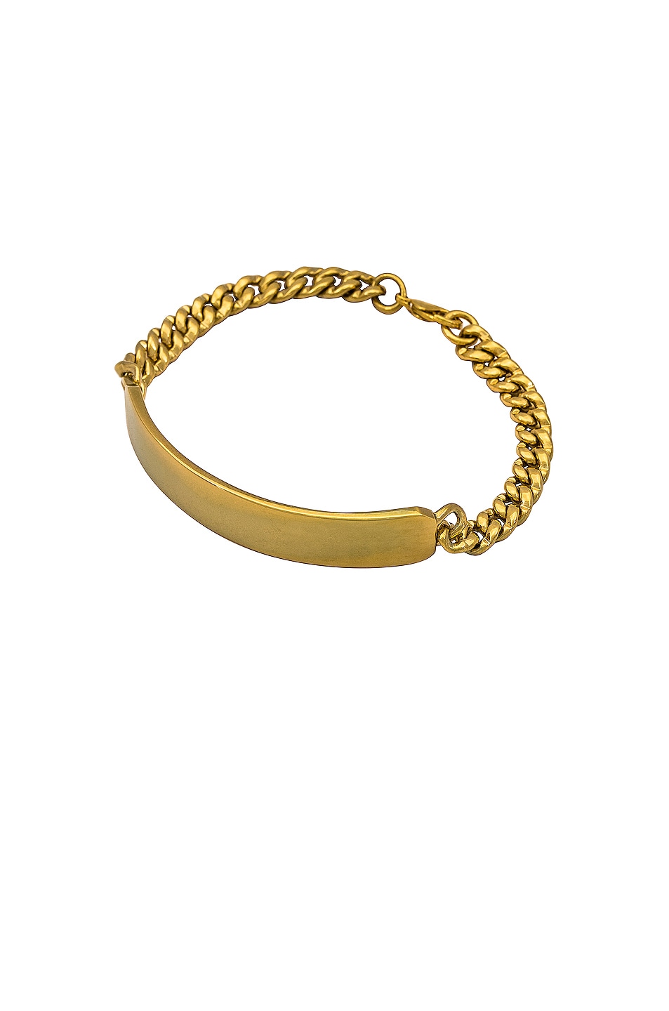 Image 1 of A.P.C. Darwin Gourmette Bracelet in Gold