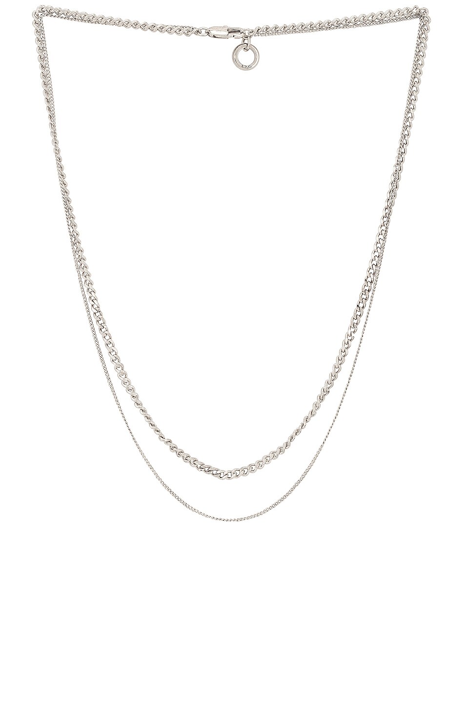Image 1 of A.P.C. Minimal Collier in Argent