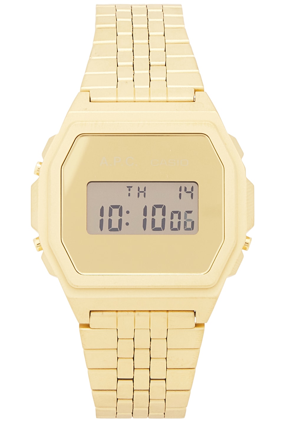 Montre Casio Watch in Metallic Gold