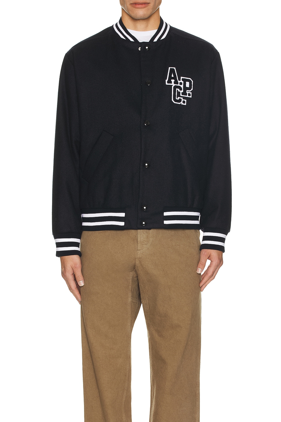 Image 1 of A.P.C. Micky Jacket in Bleu Fonce Chine